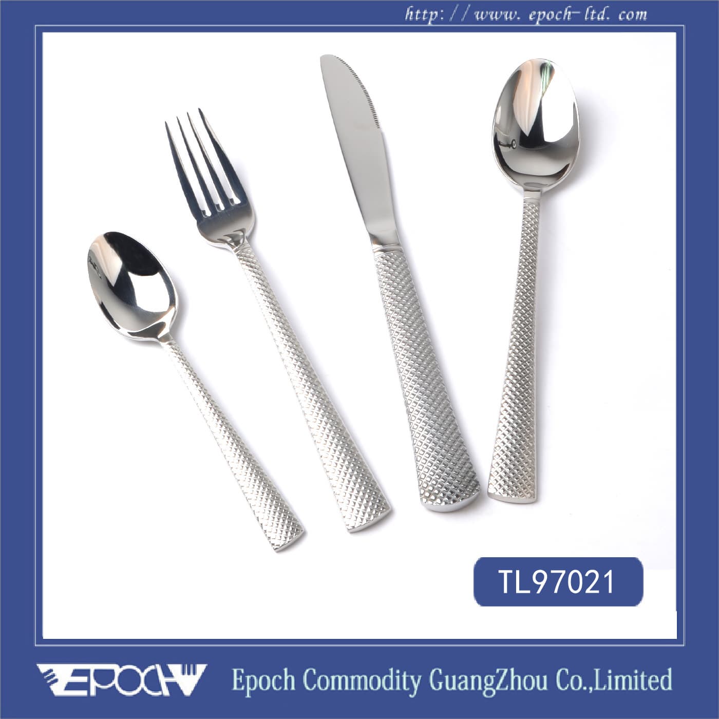 Tableware cutlery set knife fork spoon stainless steel 18_10